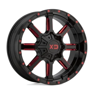 XD Series – XD838 MAMMOTH – Black – 20″x12″ -44mm – Summer Wheels – XD83821288944N